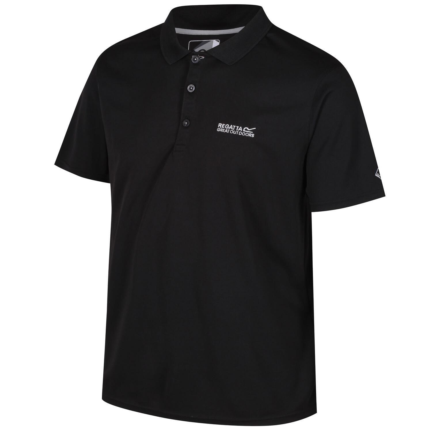 Regatta Polo Shirt Maverik IV Men schwarz Motorrad & Outdoorfieber