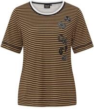 Canyon T-Shirt camel-black Ringelshirt